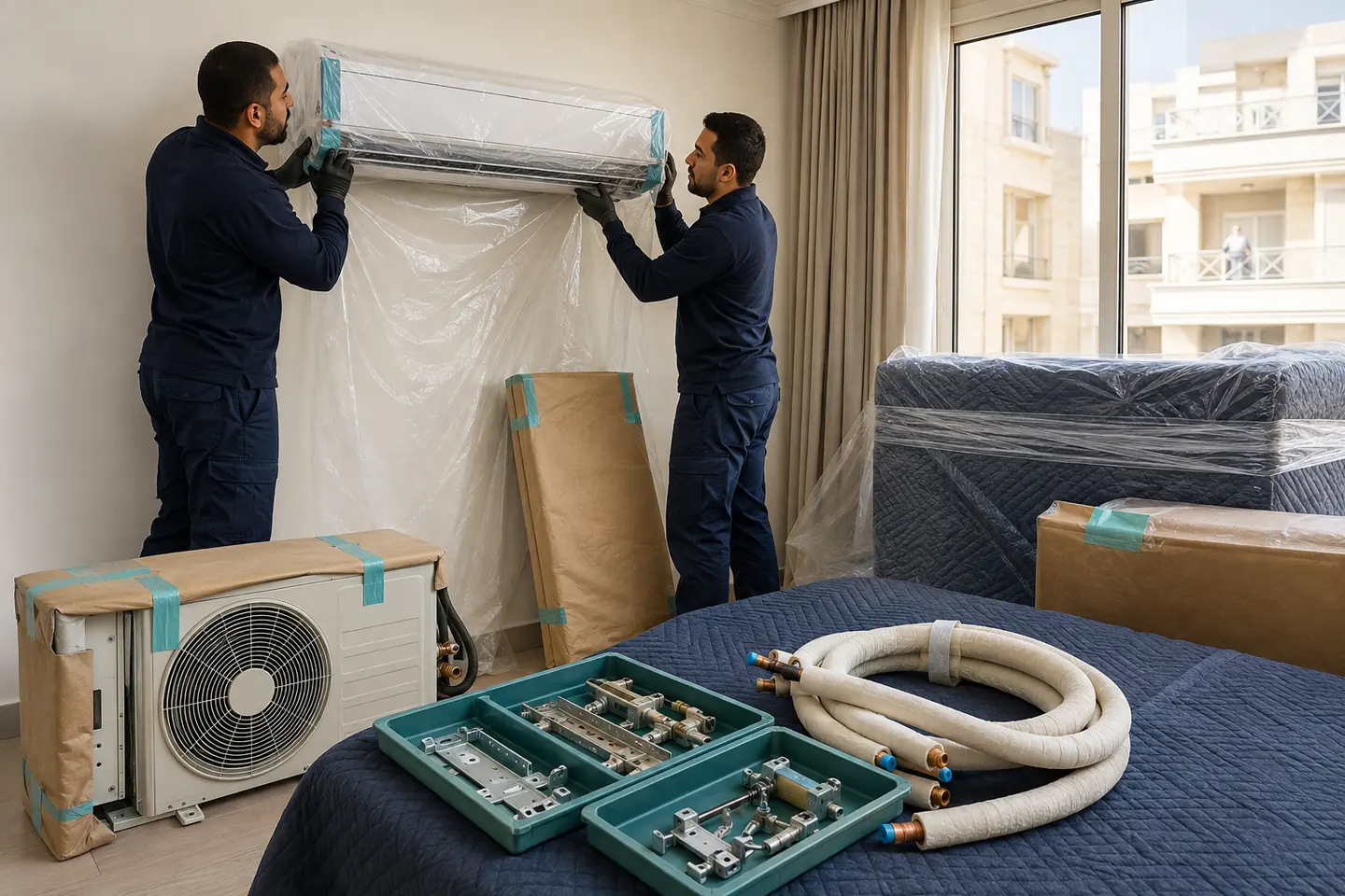 فك ونقل وتركيب تكييف في الإسكندرية داخل الإسكندرية