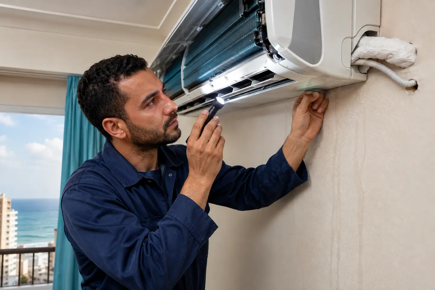 إصلاح تسريب مياه التكييف في الإسكندرية داخل الإسكندرية